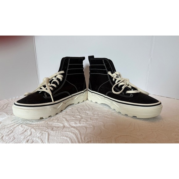 VANS Sentry WC‎ Black Canvas Chunky High Top Sneakers. Men 6, Women 7.5. - Picture 4 of 10